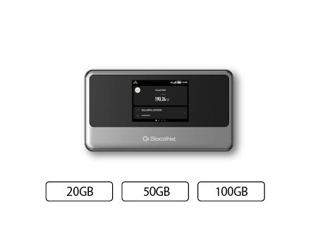 20GB/50GB/100GBプラン
